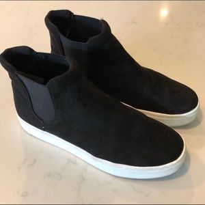 H&M suede high top sneakers !!